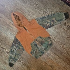 Outdoor Habitat Toddler Insulated Size 2T Camouflage Canvas Jacket